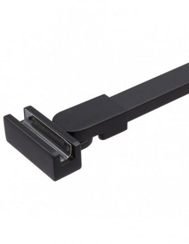 Douchewand 1600 mm Wiper Verre Black Douchewand 1600 mm Wiper Verre Black