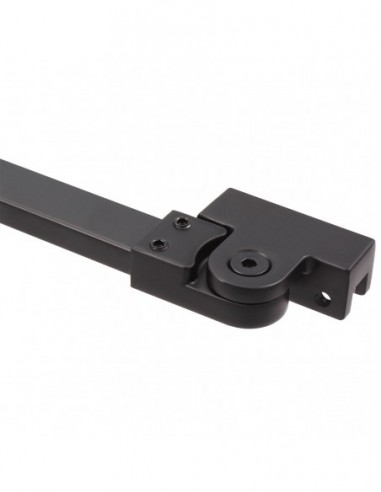 Douchewand 1600 mm Wiper Verre Black Douchewand 1600 mm Wiper Verre Black