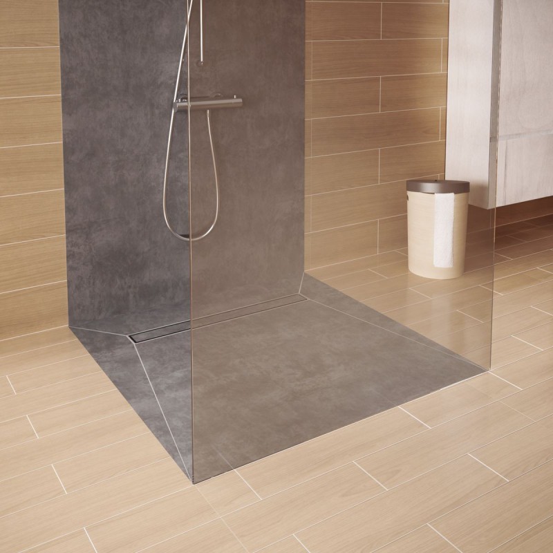 Douchegoot 70 cm Wiper Invisible Slim Badkamer Materiaal