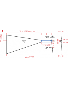 Showerlay Wiper 4 Way 2260. . . 
