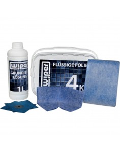 Wiper afdichtingsset incl. primer, vloeibare afdichtingsfolie, tape, hoeken en flexibele pijpdichting
