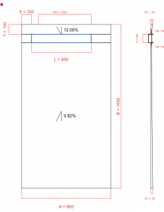 Showerlay Wiper 2 Way 900 X. . . 