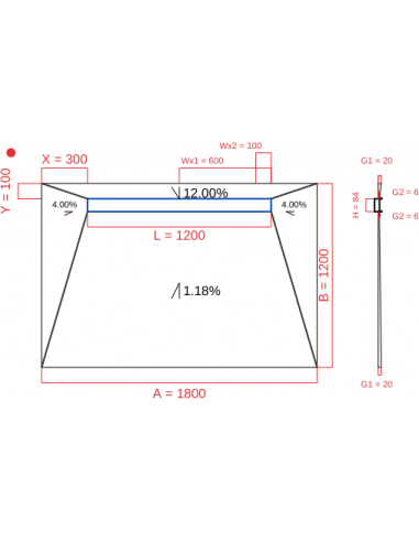 Resinbase Wiper 4 Way 1800 X 1200 Mm. . . 