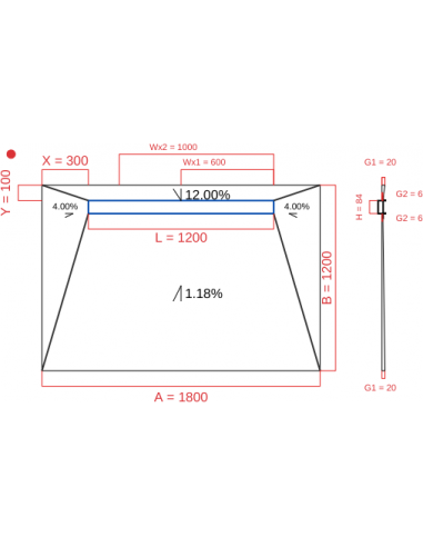 Resinbase Wiper 4 Way 1800 X 1200 Mm. . . 