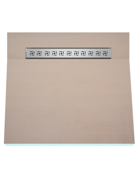 Inloopdouchekit: Tegelbare Eenzijdig Aflopende Doucheplaat En Afdekking Tivano