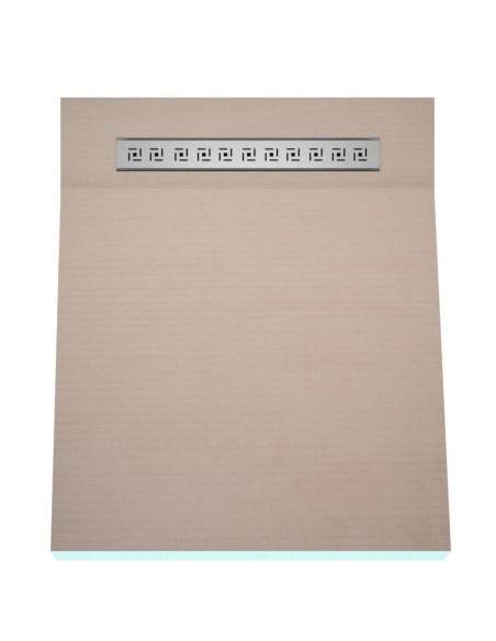 Inloopdouchekit: Tegelbare Eenzijdig Aflopende Doucheplaat En Afdekking Tivano