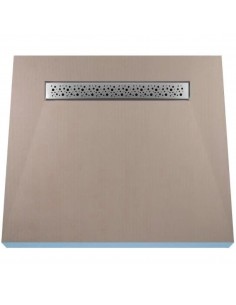 Inloopdouchekit: Tegelbare Doucheplaat En Afdekking Mistral