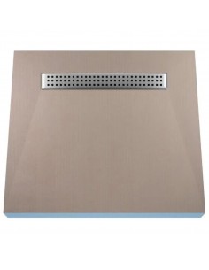 Inloopdouchekit: Tegelbare Doucheplaat En Afdekking Sirocco