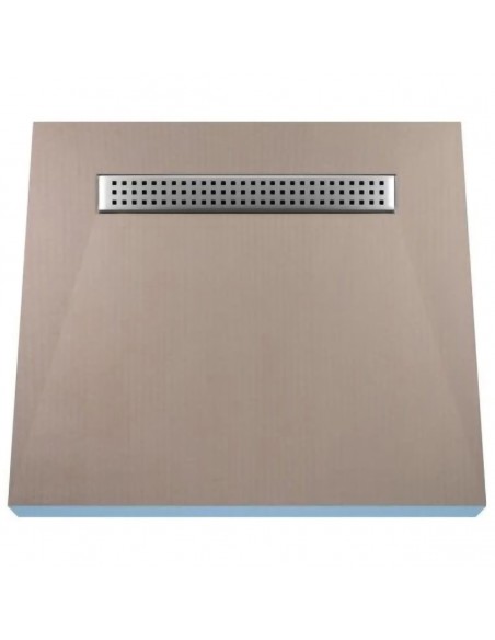 Inloopdouchekit: Tegelbare Doucheplaat En Afdekking Sirocco