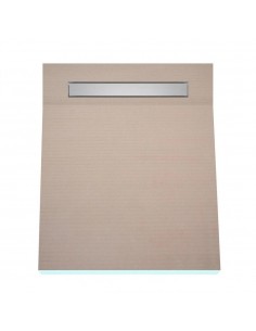 Inloopdouchekit: Tegelbare Eenzijdig Aflopende Doucheplaat En Afdekking Ponente