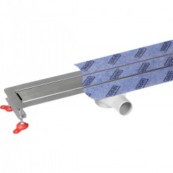 Lineaire Afvoer Invisible: Veelzijdige Lineaire Douchegoot Met Flens Voor Vloerafwerking 2