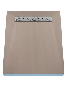 Inloopdouchekit: Tegelbare Doucheplaat En Afdekking Mistral