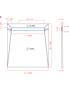 Showerlay Wiper 4 Way 1236. . . 