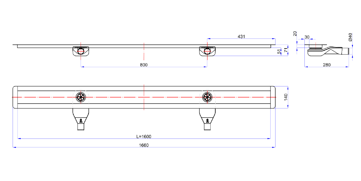 Td Drain 1 - 100