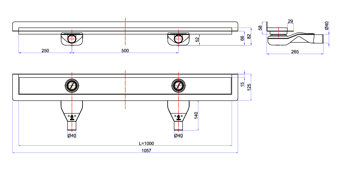 Td Drain 9 - 100
