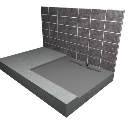 Wet - Room - Tray - In - Concrete - Floor - Step4