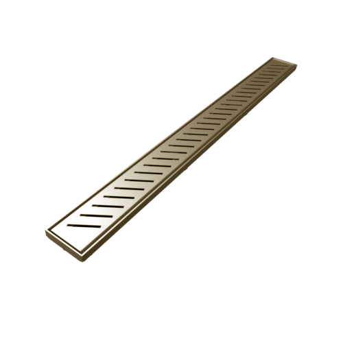 Stripe Patterned Linear Drain Cover